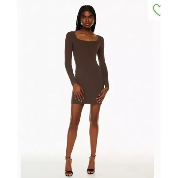Babaton | Dresses | Aritzia Babaton Rego Sculpt Knit Dress
